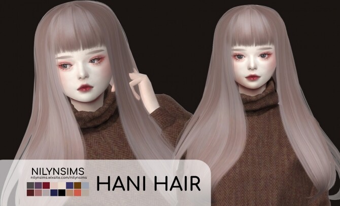 Sims 4 HANI HAIR at Nilyn Sims 4