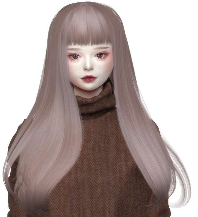 HANI HAIR at Nilyn Sims 4 » Sims 4 Updates