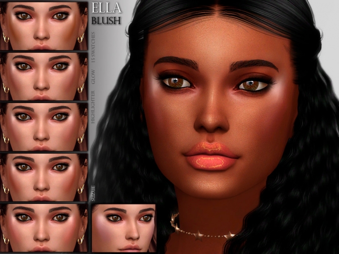 Ella Blush N10 by Suzue at TSR » Sims 4 Updates