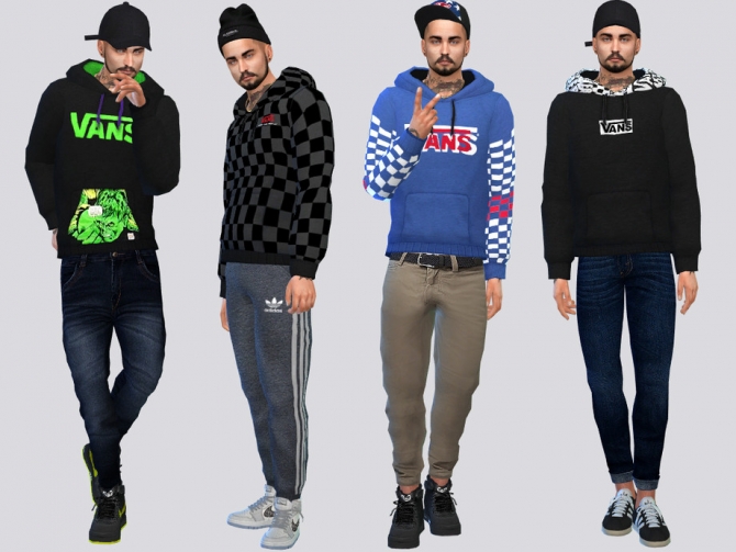 Board Hoodies by McLayneSims at TSR » Sims 4 Updates