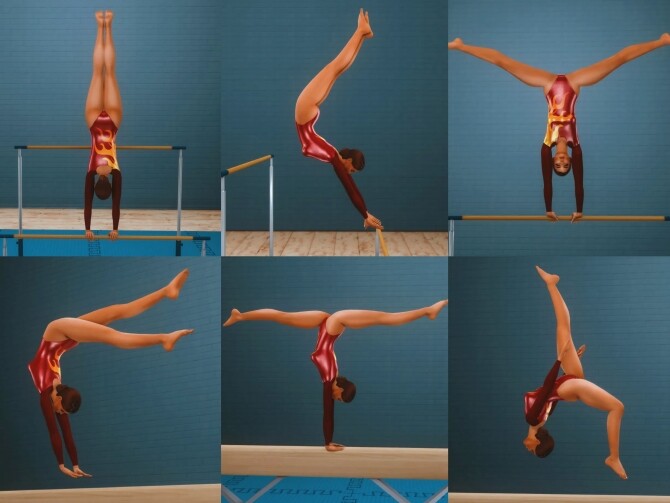 Sims 4 Gymnastics Pose Pack at Katverse