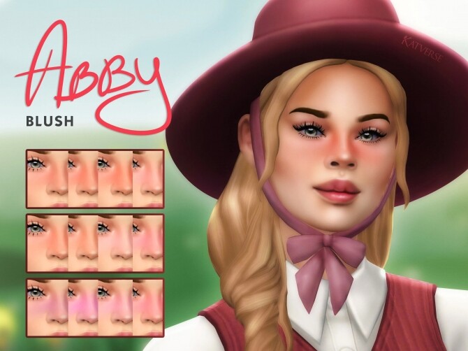 Sims 4 Abby Blush at Katverse