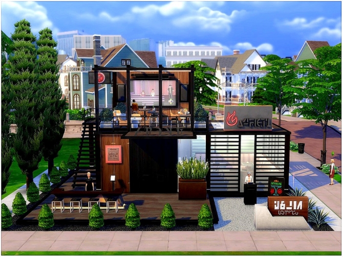 Italian Restaurant by lotsbymanal at TSR » Sims 4 Updates