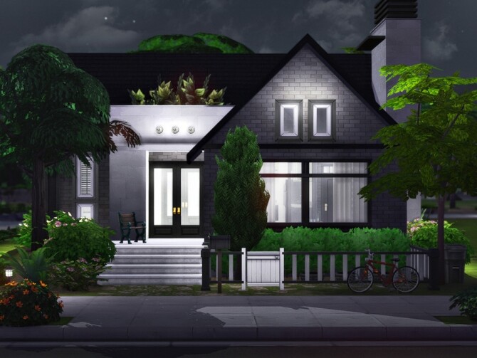 Sims 4 Javed house by Rirann at TSR