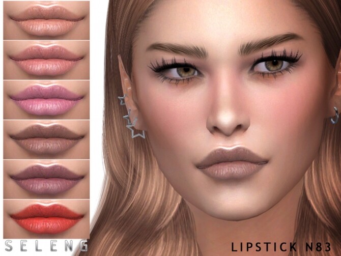 Sims 4 Lipstick N83 by Seleng at TSR