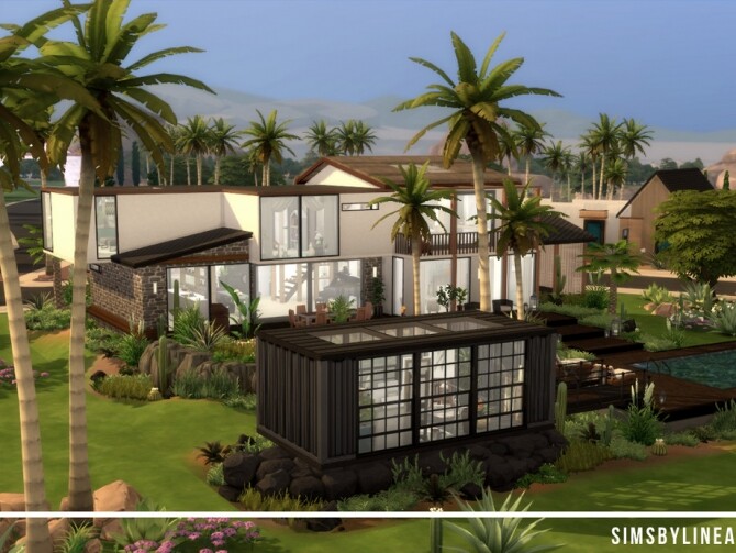 Sims 4 Asher House by SIMSBYLINEA at TSR