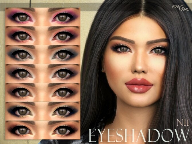 Sims 4 Eyeshadow N11 by MagicHand at TSR