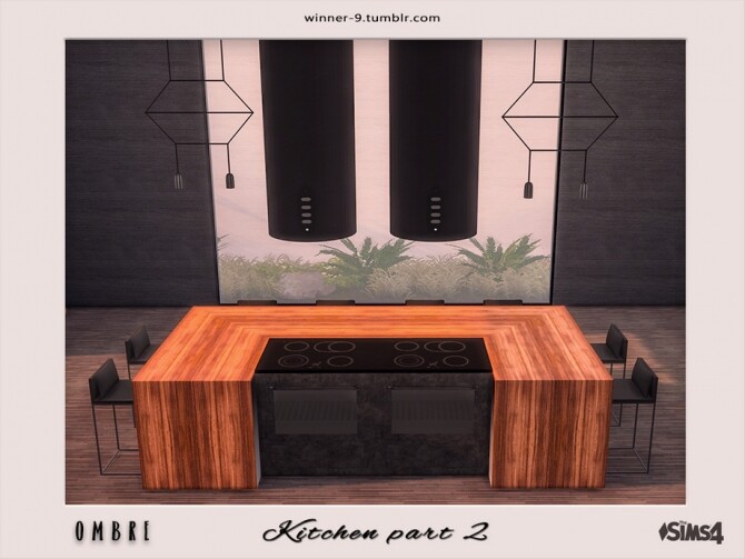 Sims 4 Ombre Kitchen part 2 by Winner9 at TSR