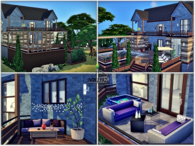Sims 4 Positive House by nobody1392 at TSR