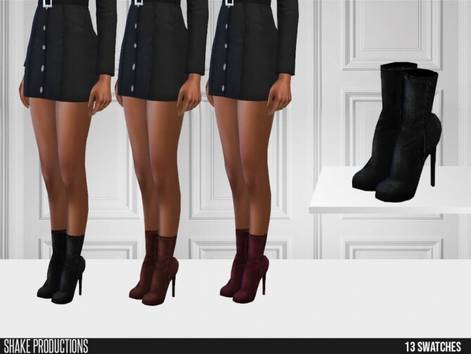 Sims 4 531 Boots by ShakeProductions at TSR