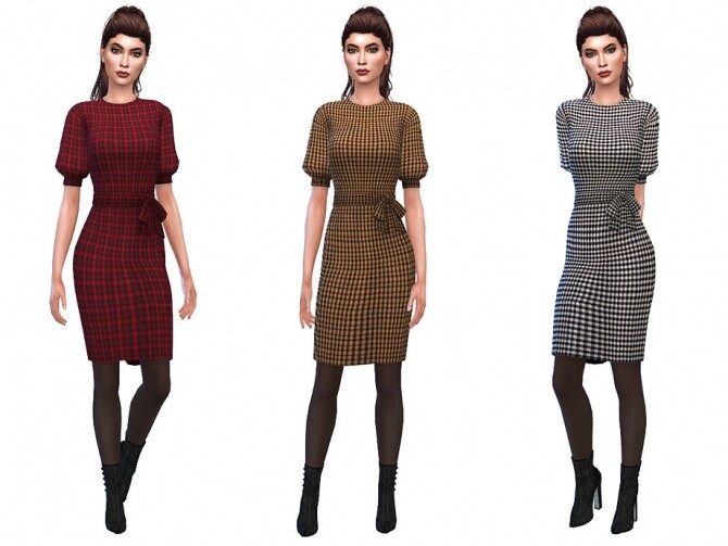 Sims 4 Recolor Dress Sophie 01 by Little Things at TSR