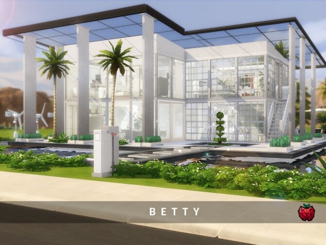 Sims 4 Betty home by melapples at TSR