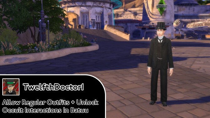 Sims 4 Allow Regular Outfits + Occult Interactions in Batuu by TwelfthDoctor1 at Mod The Sims