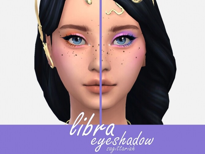 Sims 4 Libra Eyeshadow by Sagittariah at TSR