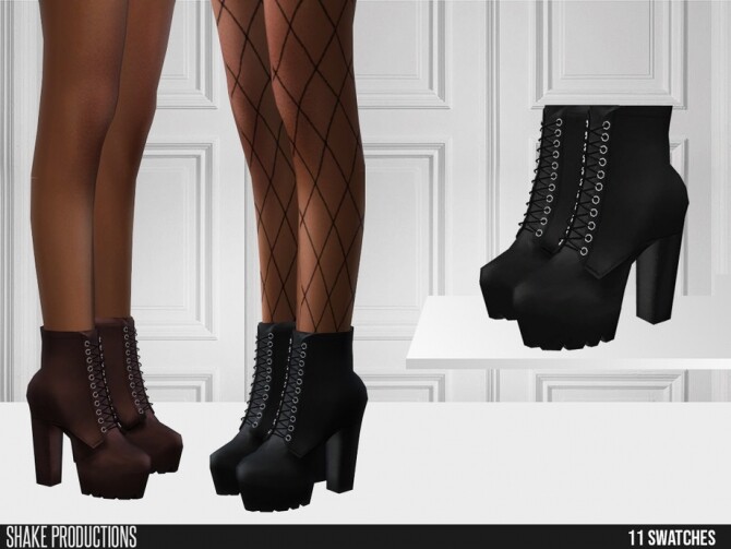 Sims 4 515 High Heel Boots by ShakeProductions at TSR