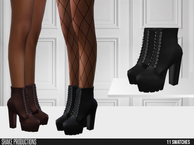 The Sims Resource High Heel Boots Version 2 - vrogue.co