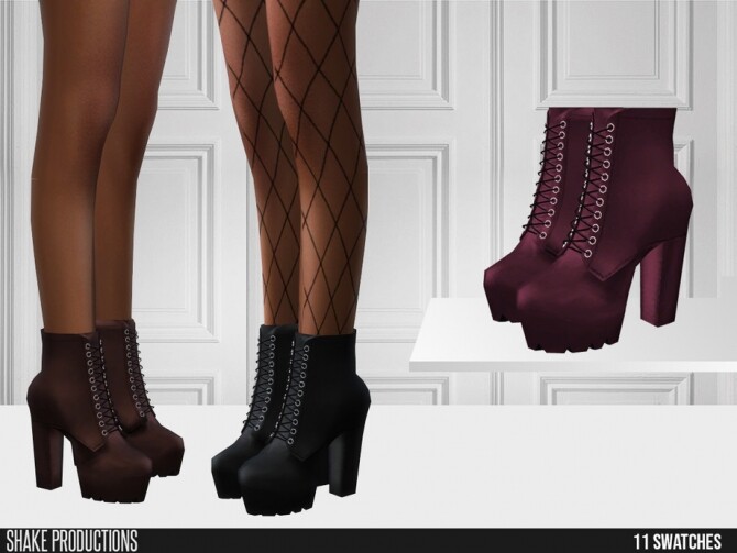 Sims 4 515 High Heel Boots by ShakeProductions at TSR
