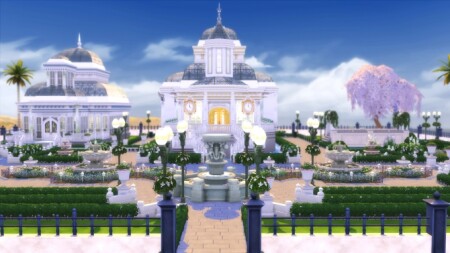 Glass Dome Wedding Venue by simbunnyRT at Mod The Sims
