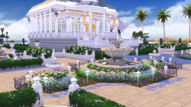 Sims 4 Glass Dome Wedding Venue by simbunnyRT at Mod The Sims
