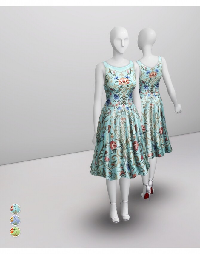 Sims 4 SS 2014 Collection I  1 dress at Rusty Nail