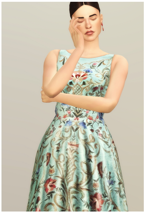 Sims 4 SS 2014 Collection I  1 dress at Rusty Nail