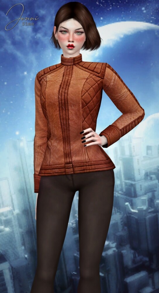 Sims 4 BG COMPATIBLE Jacket at Jenni Sims