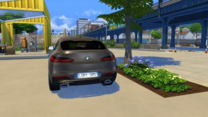 Sims 4 BMW X4 at LorySims