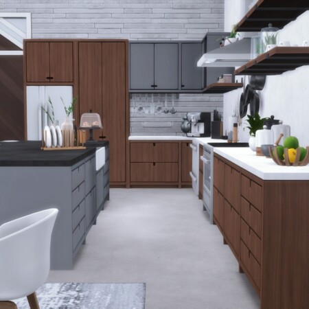 Urbane Kitchen by Peacemaker IC at Simsational Designs » Sims 4 Updates
