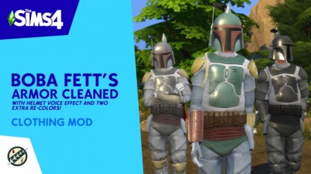Boba Fett’s Armor Cleaned by MasterRevan2015 at Mod The Sims