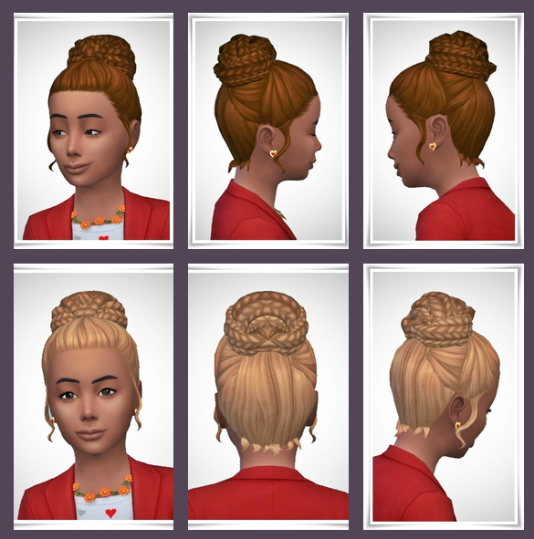 Sims 4 Liva Kids Hair at Birksches Sims Blog