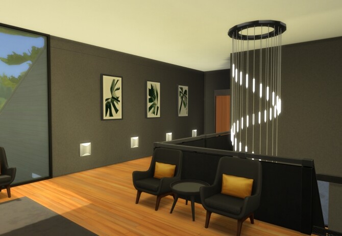 Sims 4 The Black Villa N.07 by Fivextreme at Mod The Sims