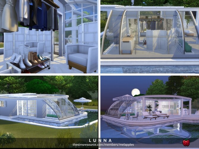 Sims 4 Lunna home by melapples at TSR