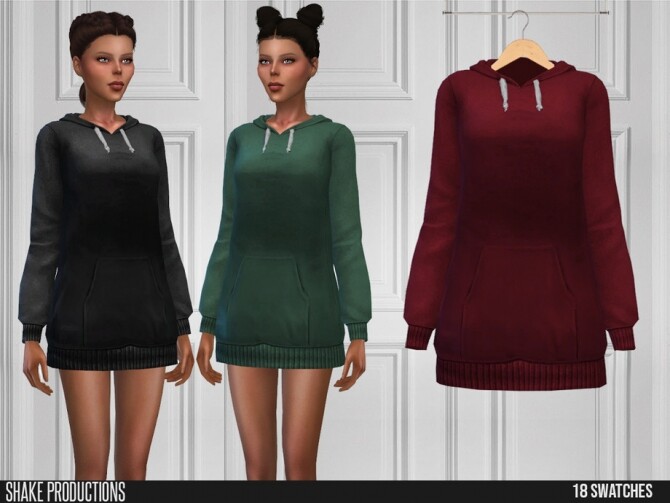 Sims 4 528 Dress by ShakeProductions at TSR