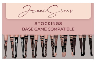 Sims 4 Stockings Pumpkin And Spice at Jenni Sims