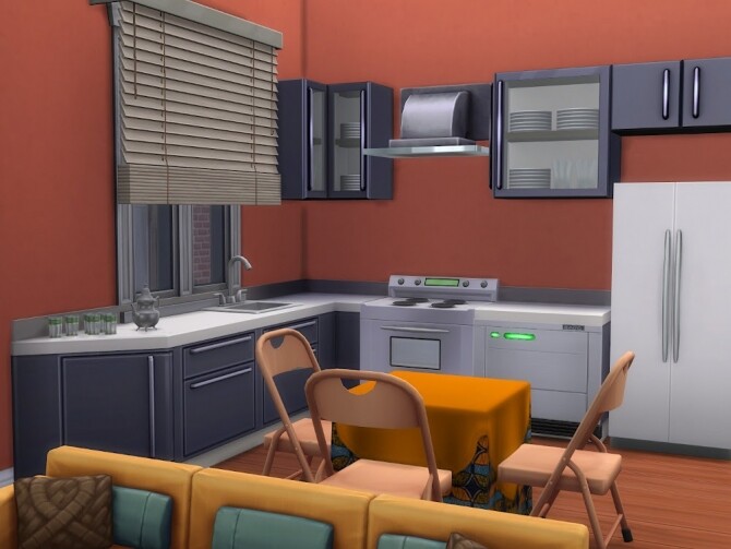 Sims 4 Heges Apartment at KyriaT’s Sims 4 World