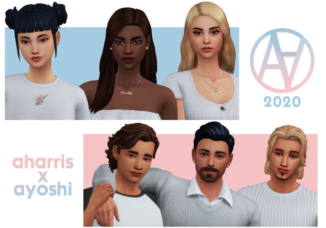 Updated Hair Swatches Aharris00britney On Patreon In 2021 Sims 4 Vrogue