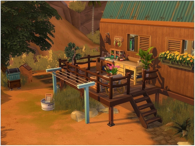 Cozy Cottage by lotsbymanal at TSR » Sims 4 Updates