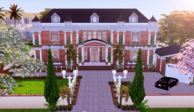 Sims 4 London Mansion at Lily Sims