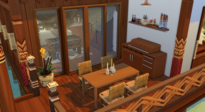 Sims 4 Kaloe house by Pyrenea at Sims Artists