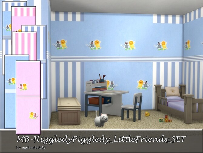 Sims 4 Higgledy Piggledy Little Friends SET by matomibotaki at TSR
