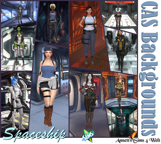 Sims 4 Spaceship CAS Backgrounds at Annett’s Sims 4 Welt