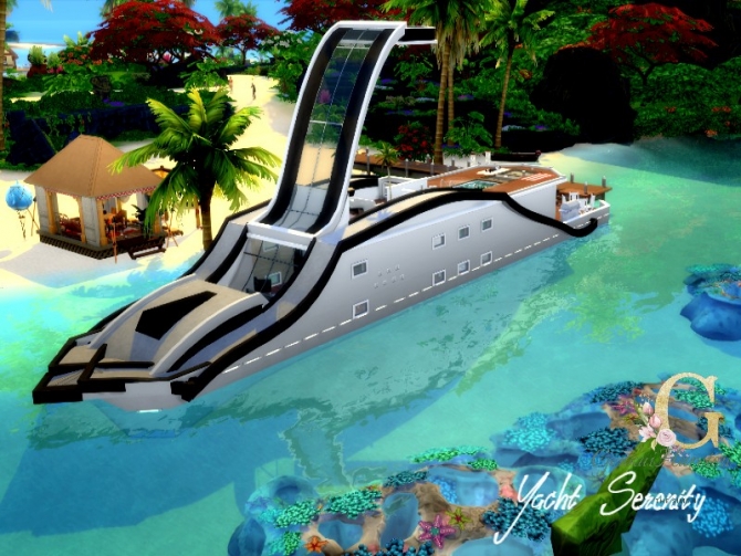 Sims 4 Yacht Lot