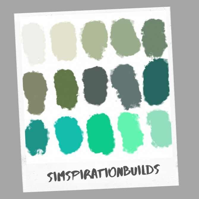 Sims 4 Emerald Palette at Simspiration Builds