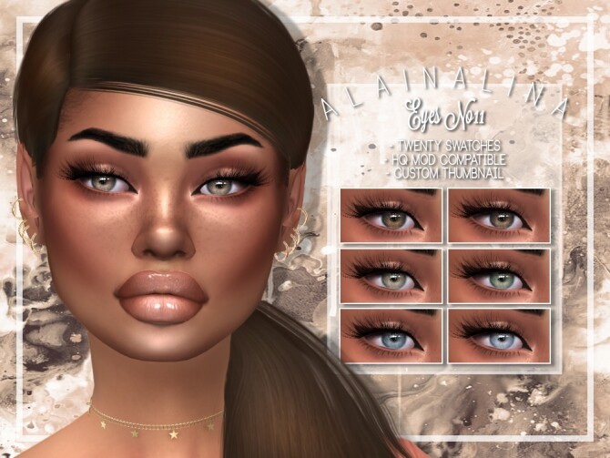 Sims 4 Eyes No11 at AlainaLina