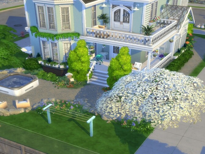 Sims 4 Barkley Avenue home by LJaneP6 at TSR