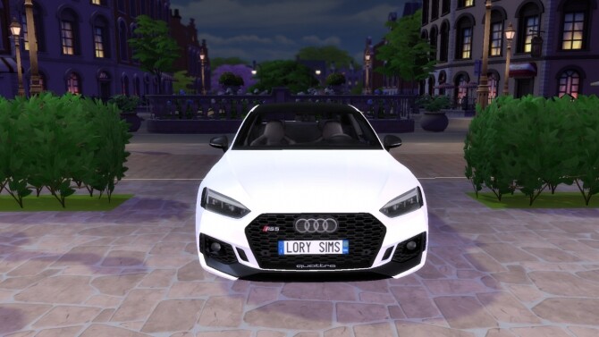 Sims 4 Audi RS5 ‘19 at LorySims