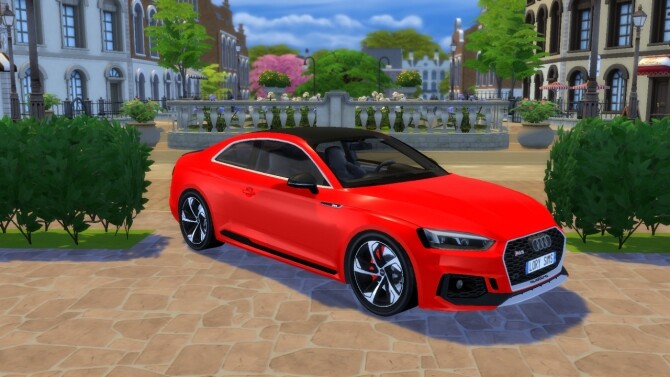 Sims 4 Audi RS5 ‘19 at LorySims