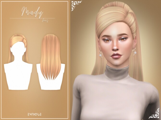 Sims 4 Mady Hair at Enriques4