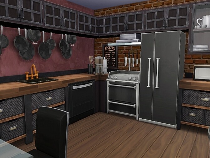 Sims 4 Margot Home by GenkaiHaretsu at TSR