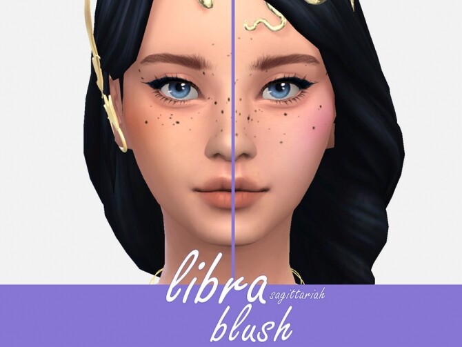 Sims 4 Libra Blush by Sagittariah at TSR